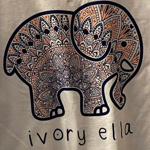 Ivory long sleeve tee